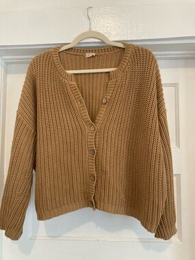 The simple folk cardigan
